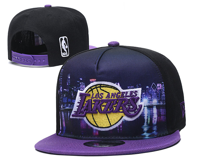 Los Angeles Lakers Stitched Snapback Hats 042